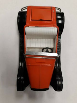 Vintage c.  1960’s Nylint Toys Ford Model T Hot Rod Roadster - Orange 3