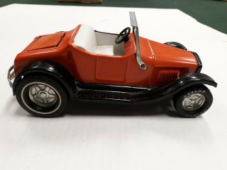 Vintage c.  1960’s Nylint Toys Ford Model T Hot Rod Roadster - Orange 4