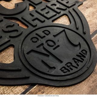 Jack Daniels Old No.  7 Jack Lives Here Entry Door Mat - Tennessee Whiskey 2