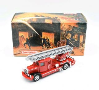 Matchbox Models Of Yesteryear 1932 Mercedes - Benz Ladder Fire Engine Truck Yfe05