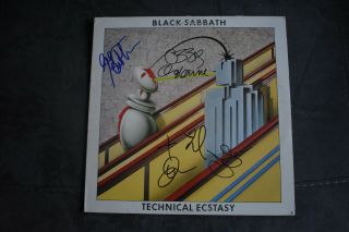 Black Sabbath 12 " Vinyl Record Lp Technical Ecstasy Ozzy Osbourne Tony Geezer Cd