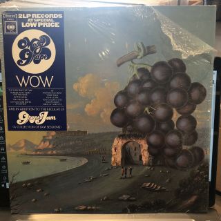 Moby Grape - Wow / Grape Jam 1968 2lp Hype Sticker