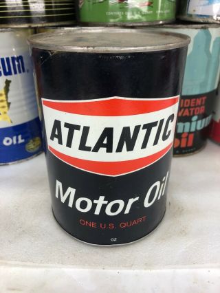Vintage Quart Atlantic Richfield Pennsylvania Motor Oil Can