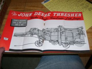(R) Antique 1940 John Deere Thresher Sales Book 3