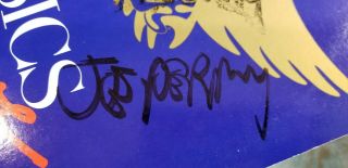 AEROSMITH autograph 4/5 orig members Steven Tyler Joe Perry - Classics Live LP 3