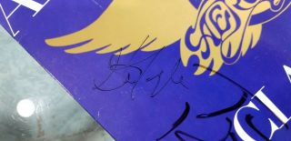 AEROSMITH autograph 4/5 orig members Steven Tyler Joe Perry - Classics Live LP 4