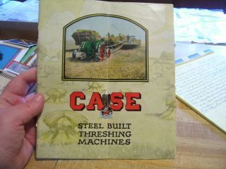 (r) Antique Case Steel Threshing Machines Sales Book