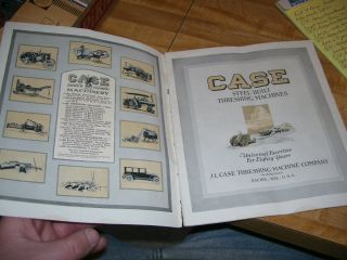 (R) Antique Case Steel Threshing Machines Sales Book 2
