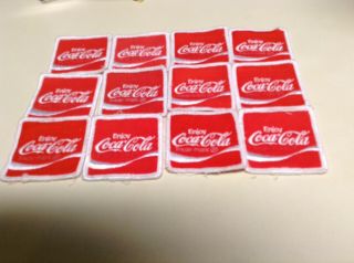 Coca Cola Patches - 24 Of Them