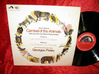 1967 Uk Nm Asd 2319 Ed2 1st S/c Stereo Saint Saens Carnival Of The Animals,  Poul