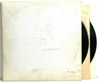 The Beatles White Album Embossed Serial D Photos & Poster Lp Vinyl Record Album