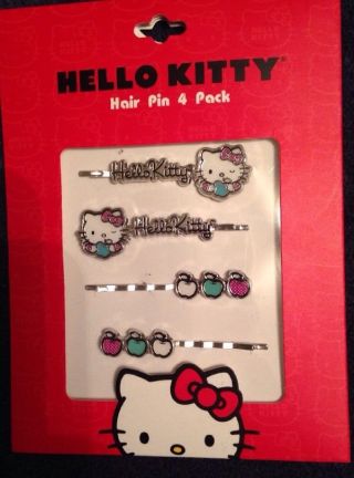 Sanrio Hello Kitty Hair Pin Set By Loungefly