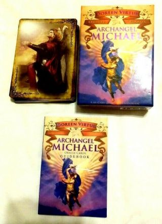 Archangel Michael Oracle Cards: A 44 - Card Deck And Guidebook By Doreen Virtue