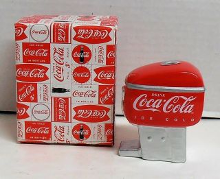 1995 Coca - Cola Soda Fountain Miniature Figurine Nib