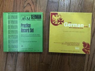 Alm German Level 3 Record Set & Vis - Ed Think German Level 1 Card/record Set