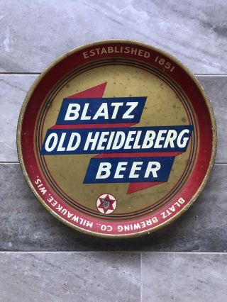 Blatz - Old Heidelberg Beer Tray