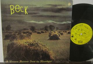 Beck - A Western Field By Moonlight - 1st Press W/painting - 10 " Ep - Vg,  Vinyl