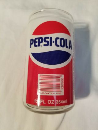 VINTAGE PEPSI COLA GLASS CAN OPEN TO OFFERS 4