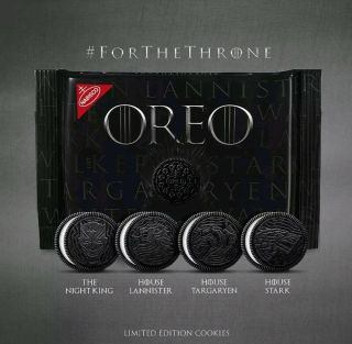 Game Of Thrones Oreo Cookies Limited Edition 15.  25oz Pre -