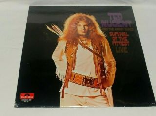 Ted Nugent And The Amboy Dukes Survival Of The Fittest Live 1st Lp