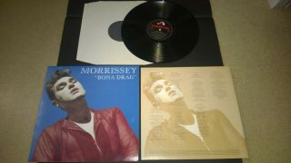 Morrissey - Bona Drag 12 " Album 1990 Pressing