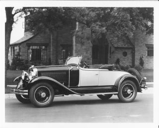 1929 Studebaker President Eight Roadster,  Factory Photo (ref.  90808)