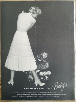 1958 Barbizon Petti Pleated Women 