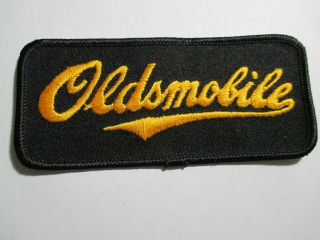 Oldsmobile Rare,  Nos,  Vintage,  Patch 4 1/2 X 2 Inches