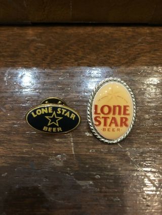 Vintage Lone Star Beer Pins