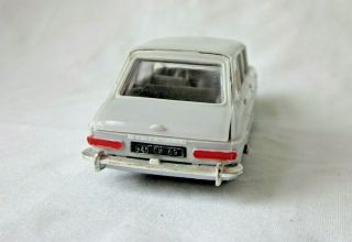 Vintage Late 1960 ' s Norev Model 151 Simca 1100 Plastic 1/43 Made in France 3