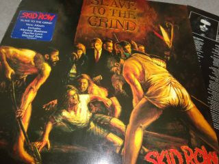 Skid Row ‎– Slave To The Grind.  org,  1991.  ATL.  very rare 4