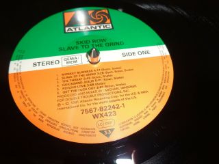 Skid Row ‎– Slave To The Grind.  org,  1991.  ATL.  very rare 5