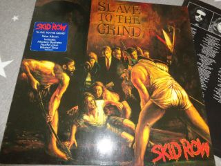 Skid Row ‎– Slave To The Grind.  org,  1991.  ATL.  very rare 6