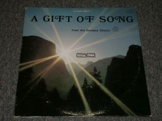 A Gift Of Song Dunlace Choirs Rare Private Label Christian Gospel Xian Fast Ship