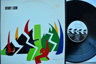 Henry Cow Western Culture Iz - 1001 Interzone Records Us 1st Pr.  Vinyl Lp 1980 Ex,