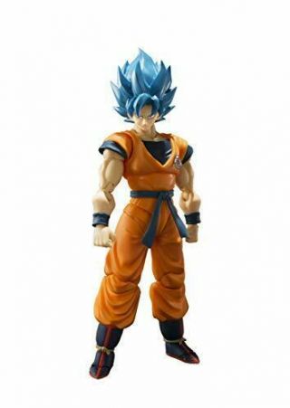 S.  H.  Figuarts Dragon Ball Ssgss Son Goku - - 140mm Abs & Pvc Action Figure