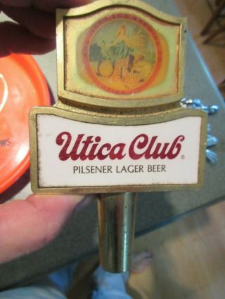 Utica Club Beer Tap Knob Ny