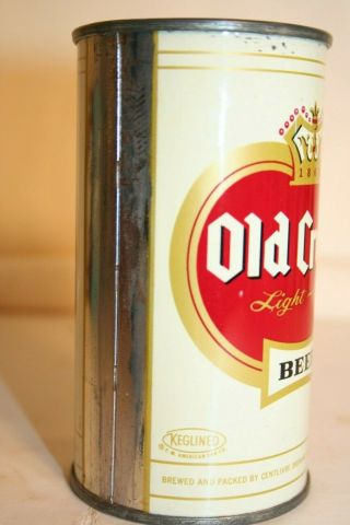 Old Crown Beer 12 oz flat top - Centlivre Brewing Corp. ,  Fort Wayne,  Indiana 5