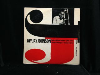Jay Jay Johnson - Eminent Vol 1 - Blue Note 1505 - Lexington Dg Rvg Ear Flat Edge