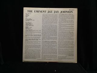 Jay Jay Johnson - Eminent Vol 1 - Blue Note 1505 - LEXINGTON DG RVG EAR FLAT EDGE 2