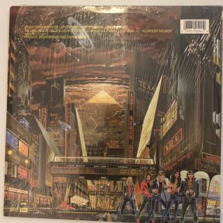 Iron Maiden,  Somewhere In Time.  1986 33 RPM Vinyl LP,  SJ - 12524 2