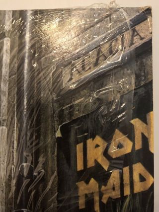 Iron Maiden,  Somewhere In Time.  1986 33 RPM Vinyl LP,  SJ - 12524 3