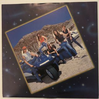Iron Maiden,  Somewhere In Time.  1986 33 RPM Vinyl LP,  SJ - 12524 4
