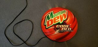 Mountain Mt Dew Code Red Lighted Bar Sign
