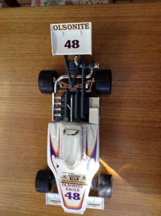 Vintage Jim Beam Decanters Indy Car Olsonite 48 Dan Gurney