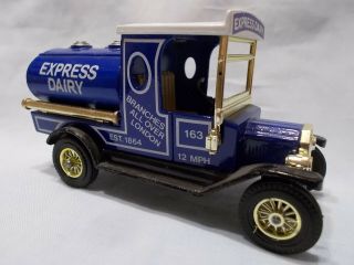 Matchbox Models Of Yesteryear Y3 - 4 1912 Model T Tanker Express Dairy Issue 2