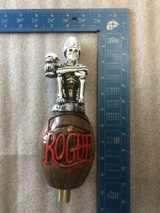 Rogue Brewery " Dead Guy Ale " Tap Handle From Newport Oregon