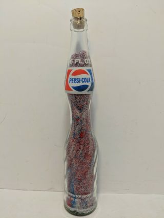Collectible Pepsi Cola Vintage Stretched Bottle 16oz.