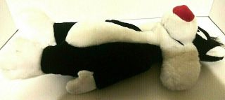 Vintage 1971 Warner Brothers Mighty Star Sylvester The Cat Plush Toy 16 Inches 3