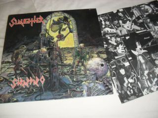Slaughter - Strappado - Very Rare To Find 1st Press 1987 Diabolic Force Canada